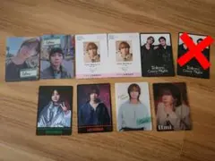 Travis Japan　中村海人　トレカ9枚セット　トレーディングカード