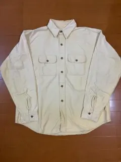 80s USA製 FIVE BROTHER ワークシャツ17-XL-17 1/2のサムネイル