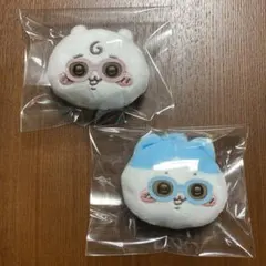 chiikawa baby ぬいぐるみおかおバッジ　ちいかわ　ハチワレ