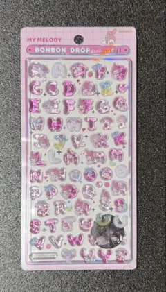 サンリオキャラクターズ ボンボンドロップシール マイメロディ moji 正規品
