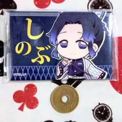 鬼滅の刃 胡蝶しのぶ てくトコ スクエア缶バッジ