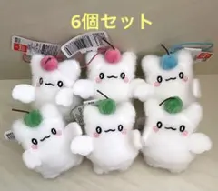 サンリオ　はなまるおばけ　カラフルサクランボマスコット　6個セット