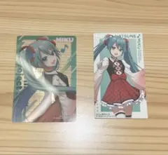 プロセカ 初音ミク スシローコラボ クリアカード ステッカー