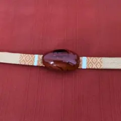 オレンジ色 帯留め 帯締めセット