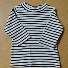 ボーダー柄 長袖カットソー