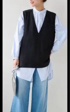 ジャーナルスタンダードレリューム スラブジャージーベスト