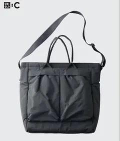 UNIQLO:C 2WAYユーティリティーバッグ　グレー