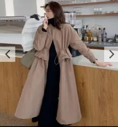 birthday bash♡ベージュ ウエストフリルジャンパー