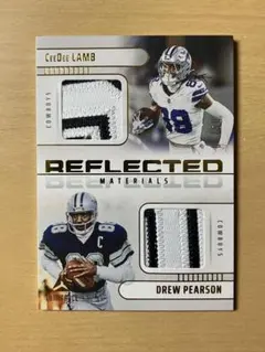 /50 NFL CEEDEE LAMB & PEARSON DUAL PATCH