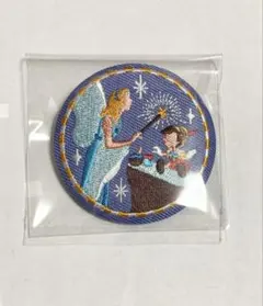 ディズニー 刺繍缶バッジ ビスケット ピノキオ