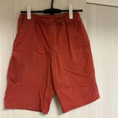 UNIQLO 赤 ハーフパンツ 160サイズ　【男の子におすすめ】
