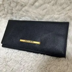 未使用級✨　ピエールカルダン　長財布　黒　ゴールド　ロゴ