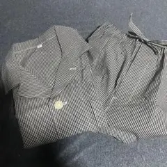 無印良品　パジャマ　ギンガムチェック