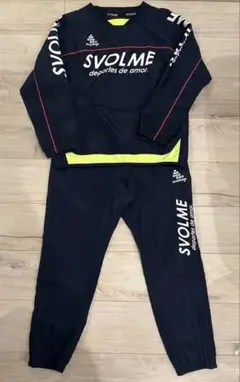 SVOLME ピステ上下セット 140ネイビー