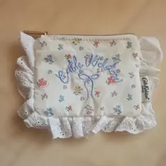 Cath Kidston 花柄刺繍 フリルポーチ SOLD OUTのものです