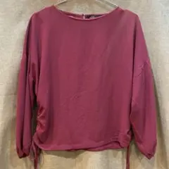 ★ZARA WOMEN チュニック 無地ブラウス 紫★