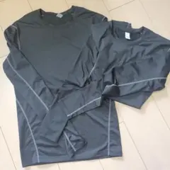 ブラック長袖シャツ Sサイズ