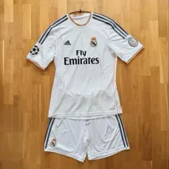 アディダス レアル・マドリード サッカーユニフォーム 上下セット サイズL