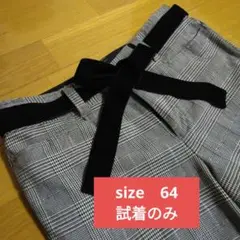 チェックのレディースパンツ