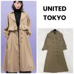 UNITED TOKYO マルチウェイトレンチコート 4way サイズ1