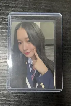 日プ女子　笠原桃奈　制服トレカ