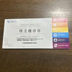値下げ！小田急 永年勤続優待　非売品コレクション用平成7年 値下げ！小田急 永年勤続優待 非売品コレクション用平成7年