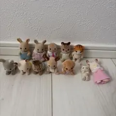 シルバニアファミリー 赤ちゃん まとめ売り たっち ハイハイ ねんね らっこ