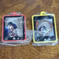 ディズニー ミッキー アクリルチャーム2個セット