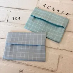 【704】ミニサイズ　ポケットティッシュケース　２個セット