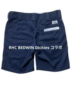 BEDWIN RHC Dickies コラボ ショートパンツ 紺 2 Mのサムネイル