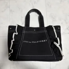 フリルトートバック　JILL by JILL STUART ブラック
