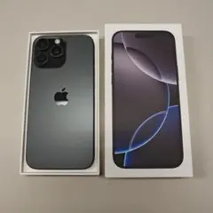 Apple iPhone 16 Pro Max 256GB ブラックチタニウム