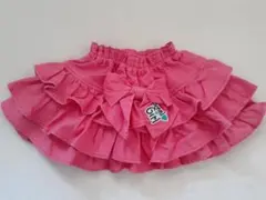 SISTERJENNI JENNI フリルスカート デニム ピンク 120