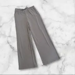 ジーユー　イージーパンツ　グレー　ウエストゴム　Lサイズ