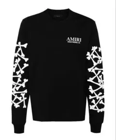 AMIRI アミリ 新品 ボーンデザイン ロングＴシャツ XLサイズ
