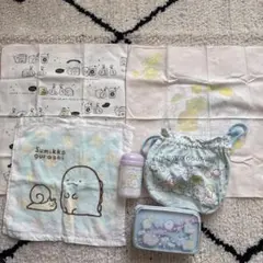 すみっコぐらし お弁当袋・タオル・巾着セット