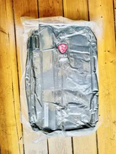 非売品　未開封　MSI リュック(グレー)・ネックピローセット　ゲーミングPC用