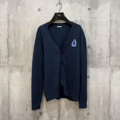 denham カーディガン ニット モンスター 刺繍 ネイビー ロゴのサムネイル