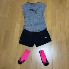 PUMA Tシャツとショートパンツ　ナイキソックスのセット
