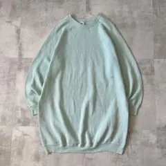 H*a様 90s USA製　Lee リー　ビンテージ スウェット　ロング丈　無地
