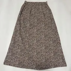 【RETRO GIRL】ブラウン　ロングスカート