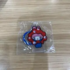 サンリオキャラクターズ　ミャクミャクなりきりアクリルチャーム マイメロ