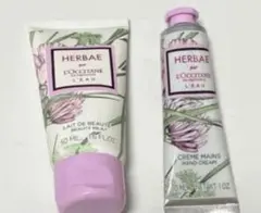 L'OCCITANE HERBAE ハンドクリーム & ボディミルク セット
