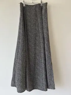 未使用品　ロングスカート　ダルメシアン