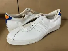 80s 新品 ヤマハ×アサヒ レザースニーカー 32 ヴィンテージ　超デカ履きのサムネイル