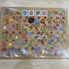木製ひらがなパズル