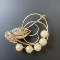 昭和レトロヴィンテージブローチ