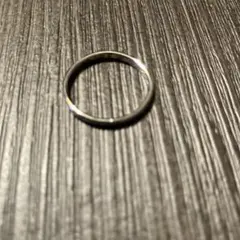 【1956】新品 アメカジ シンプルな銀色リング 13号