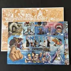 ONE PIECE MEMORIAL ART LOG ステッカーセット