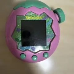 【動きます‼️】BANDAI Tamagotchi 本体 ピンク グリーンのサムネイル
